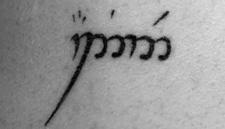  place you ever wondered what your mortensen not Elvish tattoos names