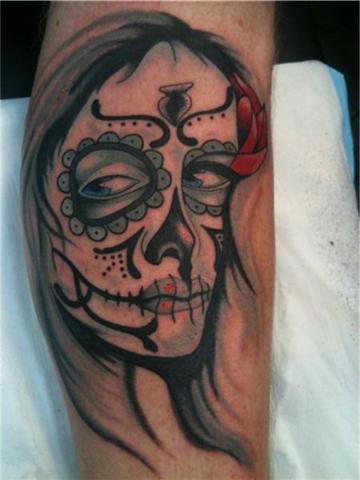 Sugar Skull tattoo meaning design and pictures