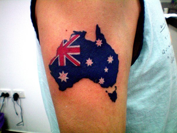 Australian Southern Cross Tattoo